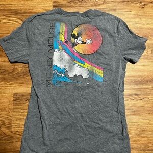 Mickey Mouse Surf Graphic T-Shirt